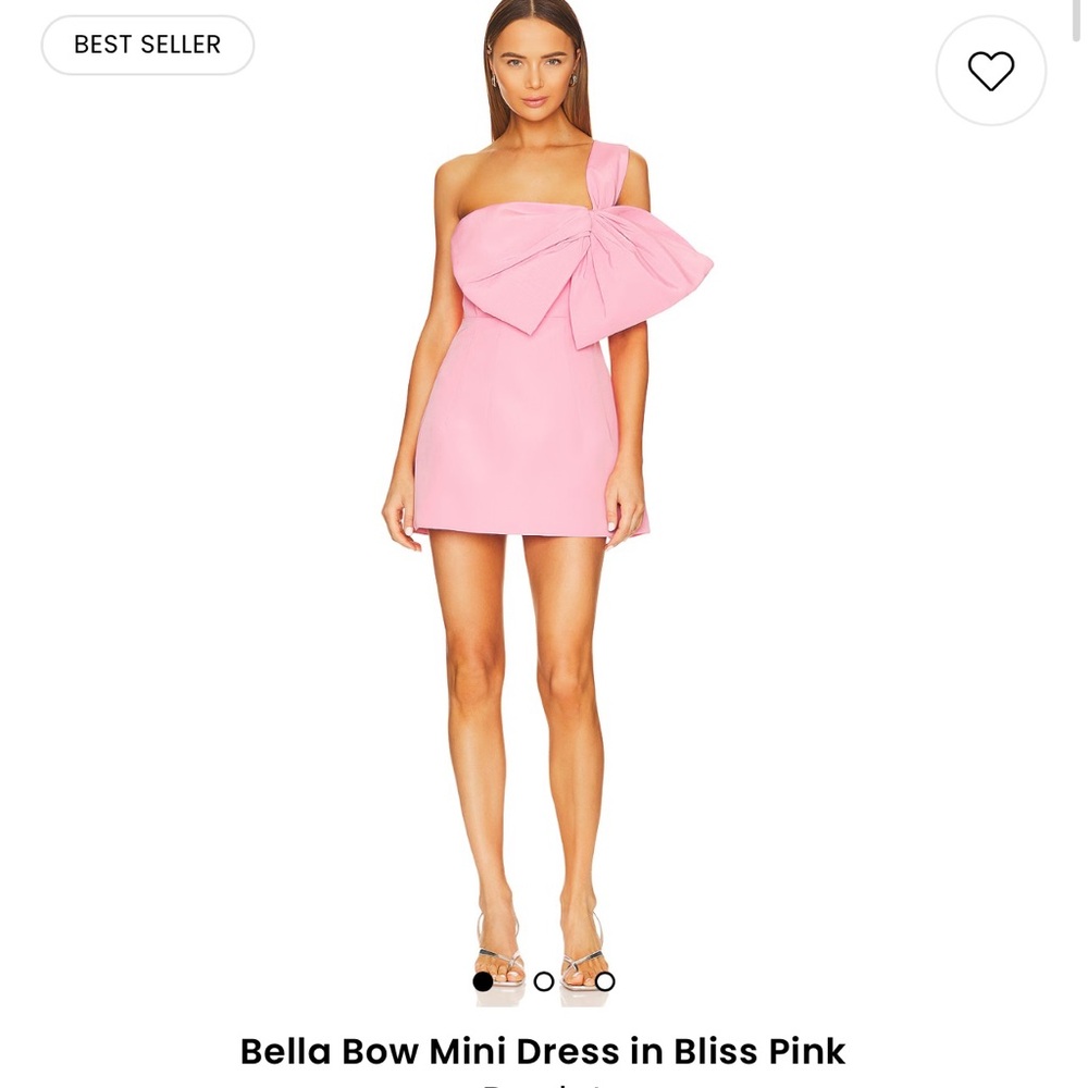 Bardot Bella Bow Mini Dress Revolve